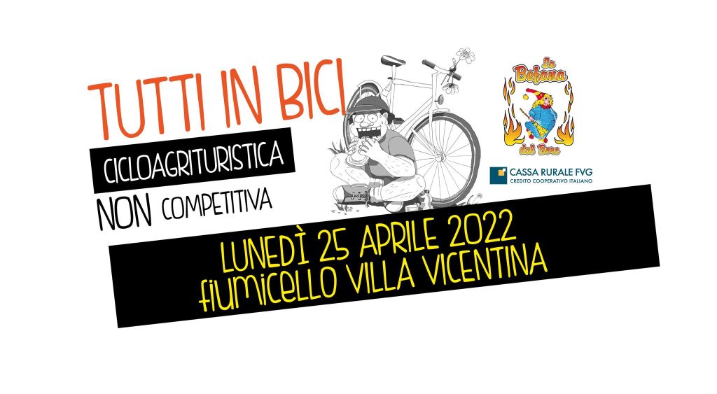 TUTTI IN BICI, ciclo-agri-turistica a Fiumicello Villa Vicentina
