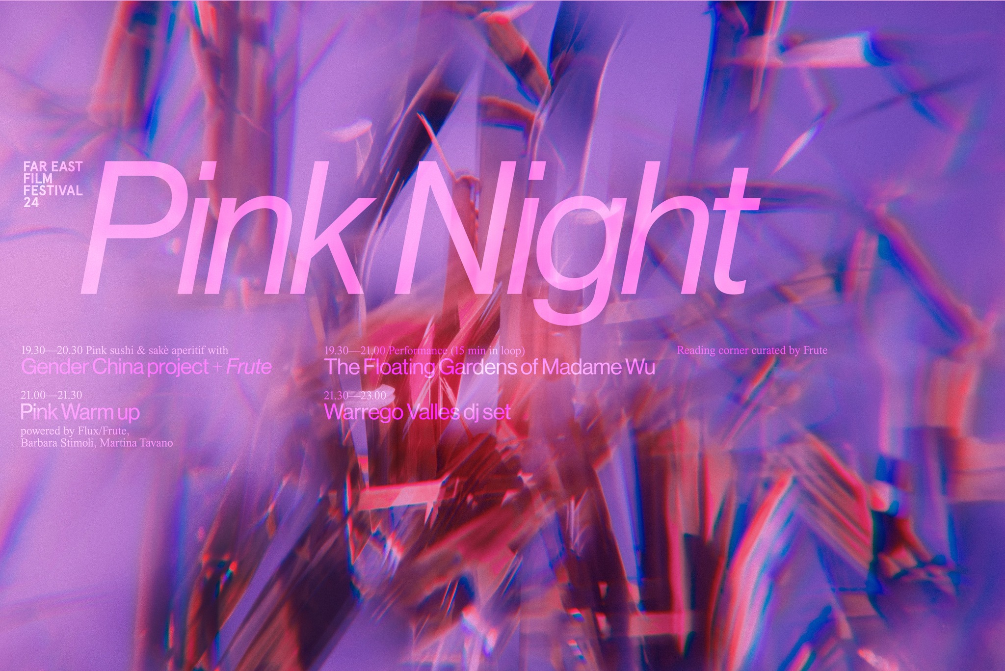 PINK NIGHT, Far East Festival, Udine