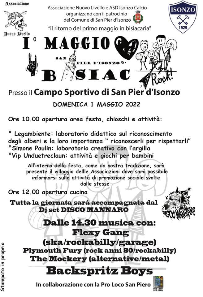 1 Maggio Bisiac 2022