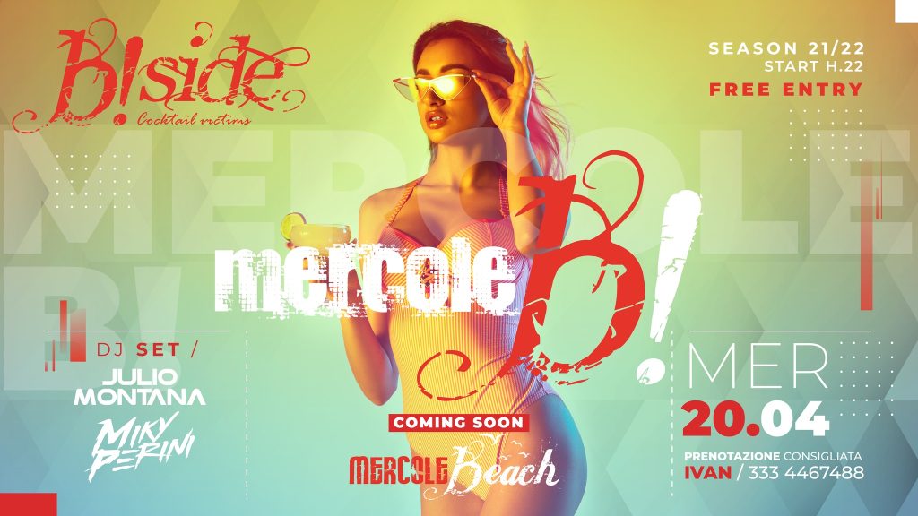 MERCOLEB by B!Side - 20 aprile / season 21/22 - MERCOLEB by B!Side