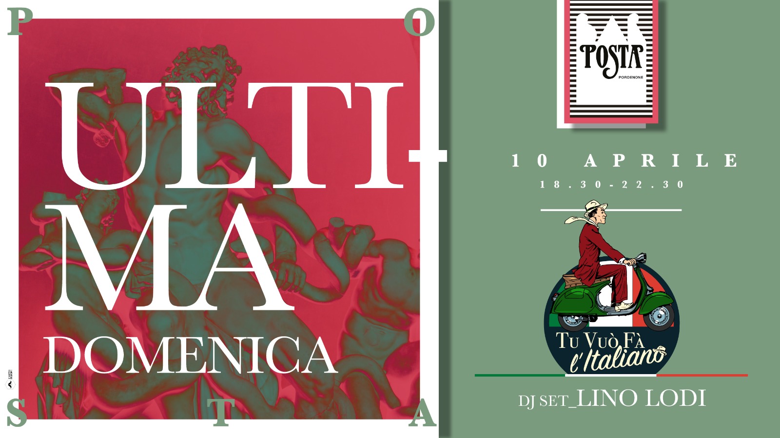 CLOSING PARTY #tùvuòfalitaliano pordenone