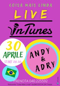 InTunes Live al COISA MAIS LINDA a Trieste InTunes Live al COISA MAIS LINDA a Trieste
