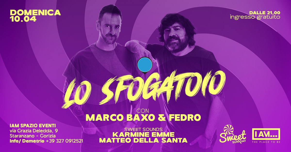 SWEETSUNDAY LO SFOGATOIO