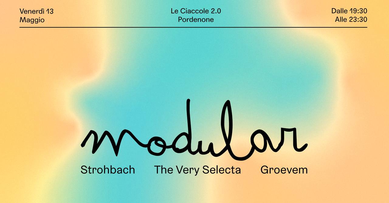 The Sound of Modular c/o ex Convento dei Domenicani - The Sound of Modular c/o ex Convento dei Domenicani