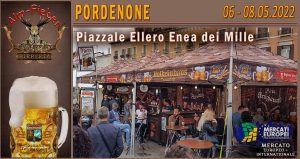 Pordenone – Mercato Europeo con la Birreria Alm-Fieber Pordenone – Mercato Europeo con la Birreria Alm-Fieber