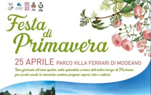 Festa di Primavera nel parco Villa Ferrari di Modeano Festa di Primavera nel parco Villa Ferrari di Modeano