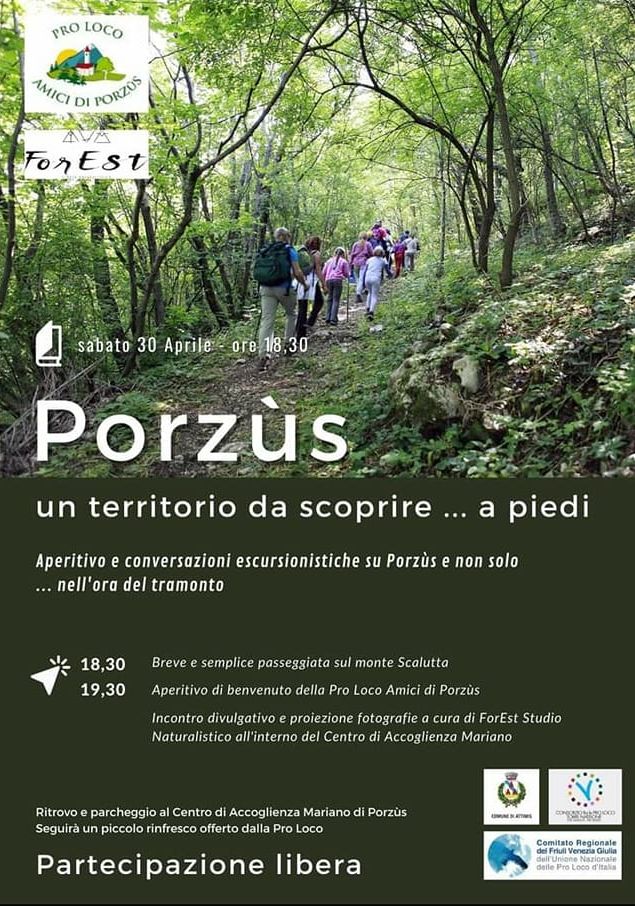 Porzus un territorio da scoprire...a piedi