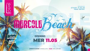 MercoleBeach 11 Maggio – Opening Season 22 MercoleBeach 11 Maggio - Opening Season 22