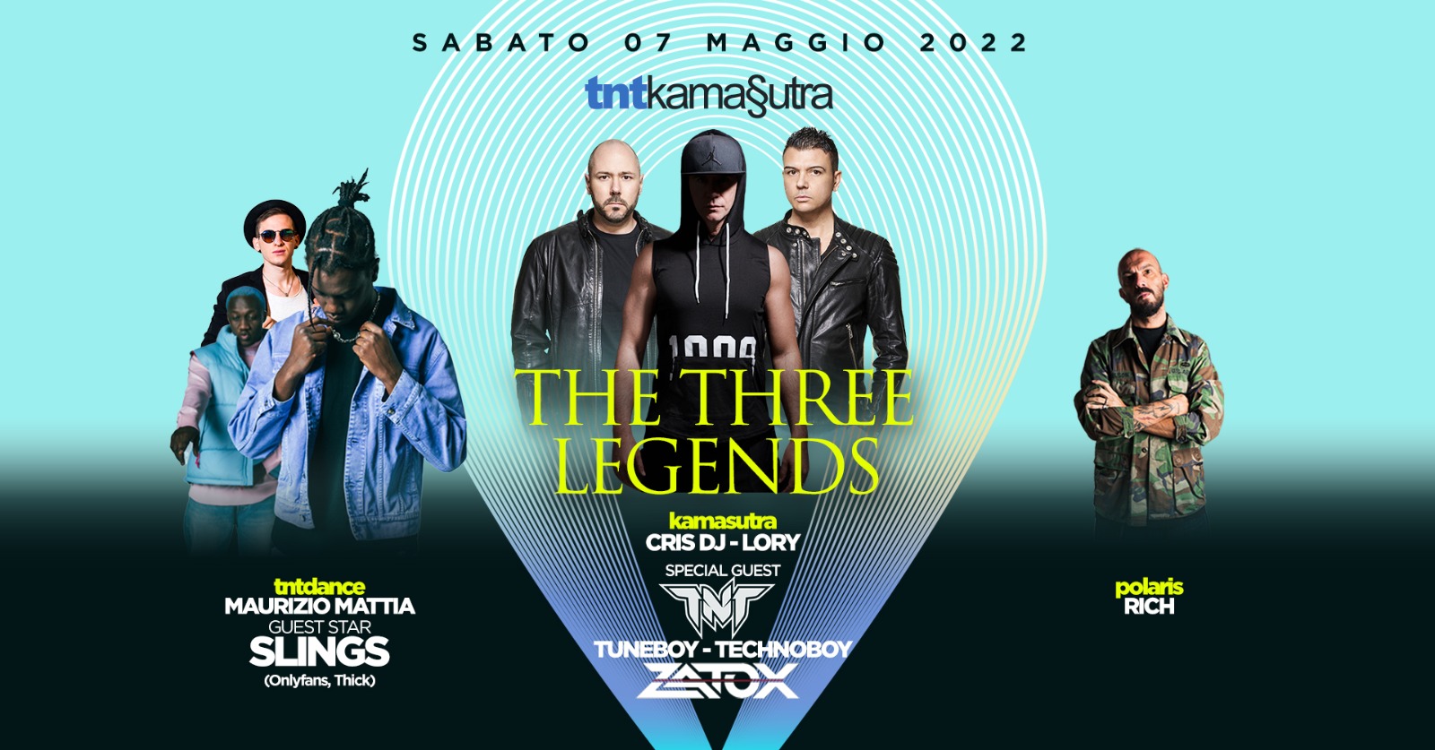 TNTKamasutra 3 Sale 3 Generi musicali: Zatox + TNT, Slings, Polaris House Club - TNTKamasutra 3 Sale 3 Generi musicali, Zatox + TNT, Slings, Polaris House Club