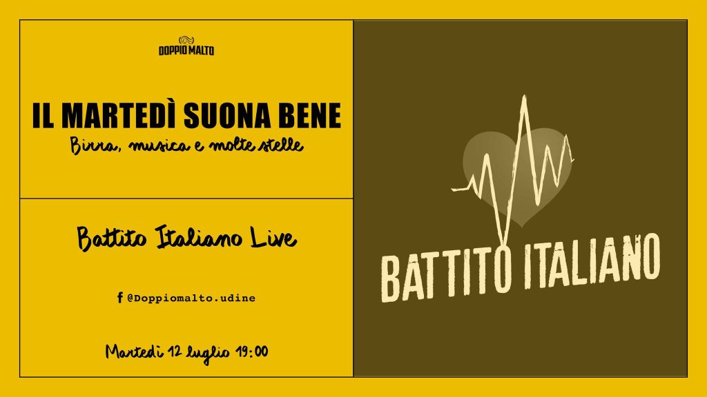 Battito Italiano Live - Il martedì suona bene