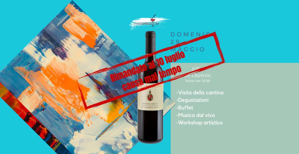 Tasting Winexpression - Villa de Claricini - Tasting Winexpression - Villa de Claricini