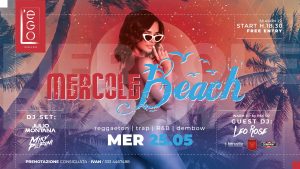MercoleBeach 25 Maggio, Special Edition ft. Dj Leo Rose – reggaeton . trap . r&b . dembow MercoleBeach 25 Maggio, Special Edition ft. Dj Leo Rose - reggaeton . trap . r&b . dembow