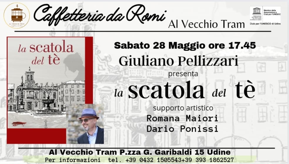 Giuliano Pellizzari presenta La scatola del tè, Udine