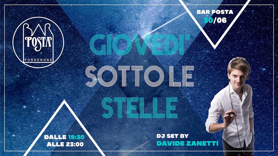 GIOVEDÌ SOTTO LE STELLE