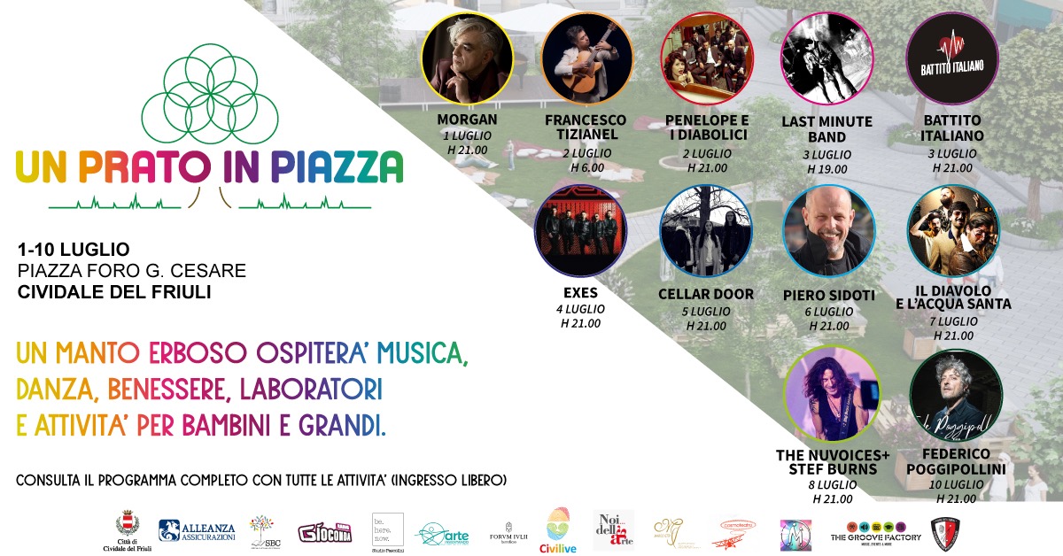 Un Prato In Piazza a Cividale del Friuli 1 - Un Prato In Piazza a Cividale del Friuli - EventiFVG.it