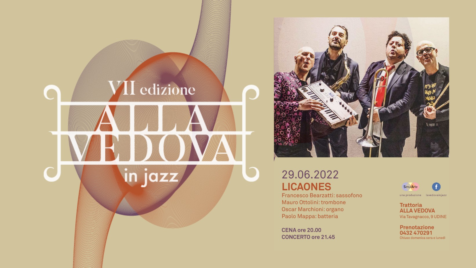 LICAONES - Alla Vedova in jazz - LICAONES - Alla Vedova in jazz