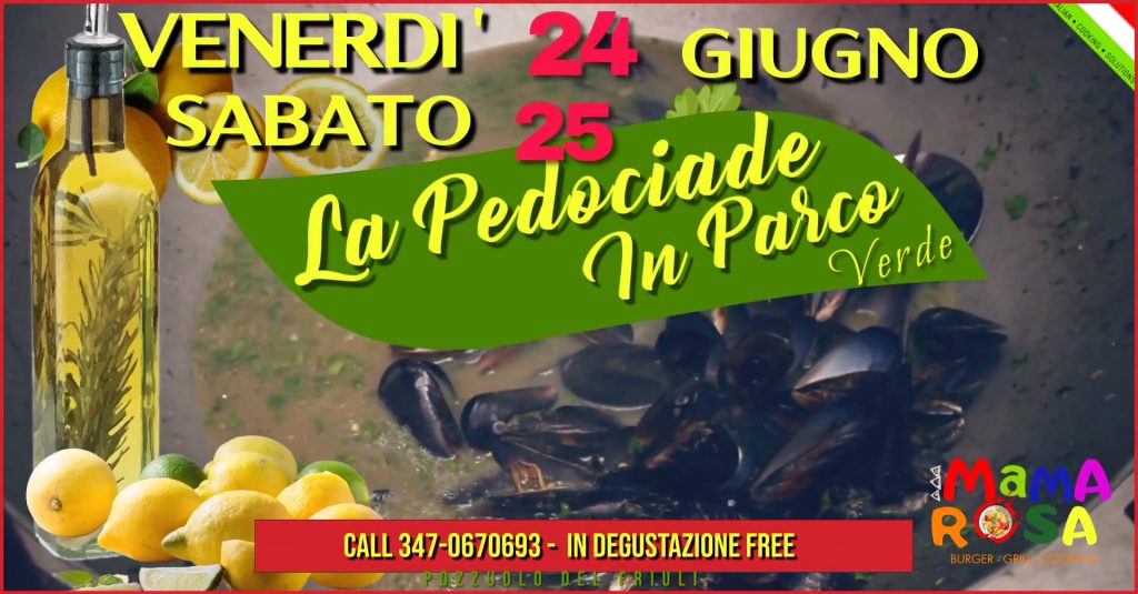 LA PEDOCIADE IN PARCO VERDE da MamaRosa Una Degustazione Speciale - LA PEDOCIADE IN PARCO VERDE da MamaRosa Una Degustazione Speciale