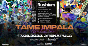 TAME IMPALA, Arena Pula TAME IMPALA, Arena Pula