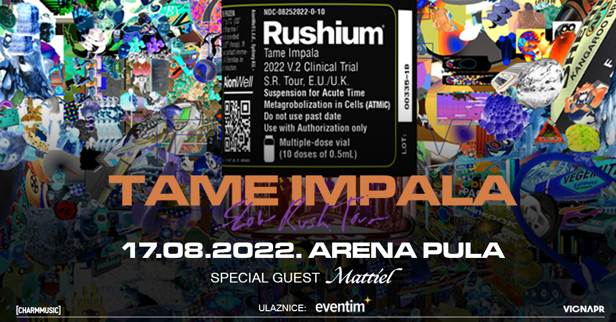 TAME IMPALA, Arena Pula TAME IMPALA, Arena Pula