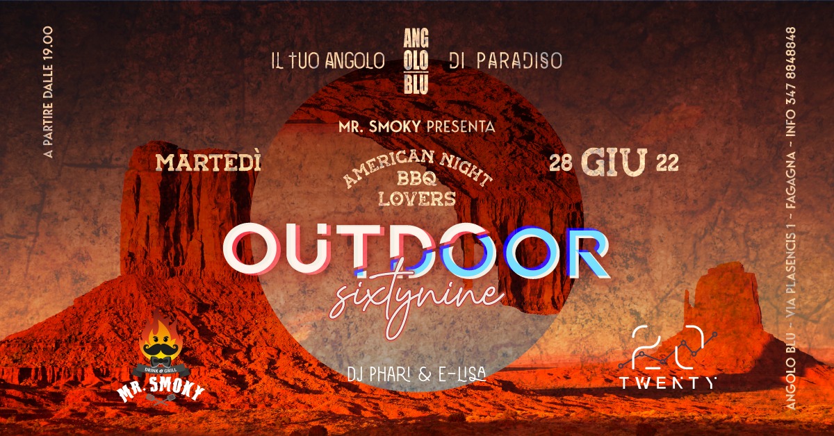 OUTDOOR 69 • AMERICAN NIGHT BBQ LOVERS - OUTDOOR 69 • AMERICAN NIGHT BBQ LOVERS
