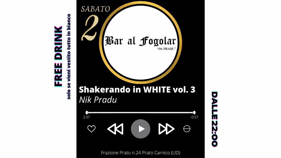 SHAKERANDO da PRADU vol. 3 a Prato Carnico