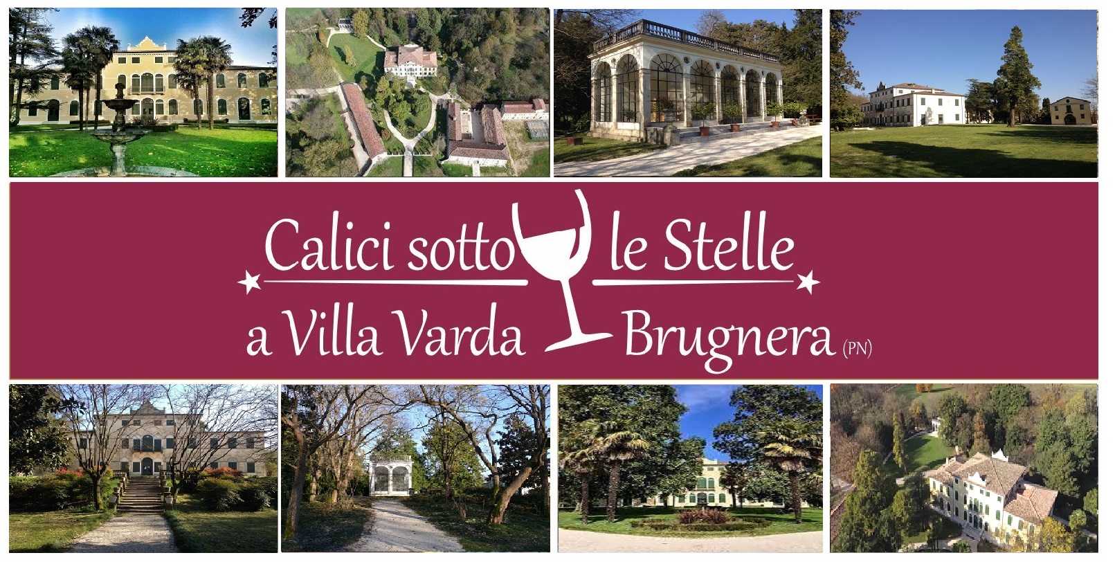 Calici Sotto Le Stelle, Villa Varda, Brugnera