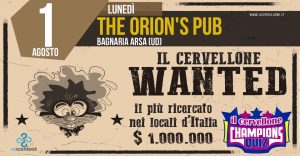 Il cervellone, The Orion’s Pub – Pub & Beer BQ, Sevegliano, Udine Il cervellone, The Orion’s Pub - Pub & Beer BQ, Sevegliano, Udine