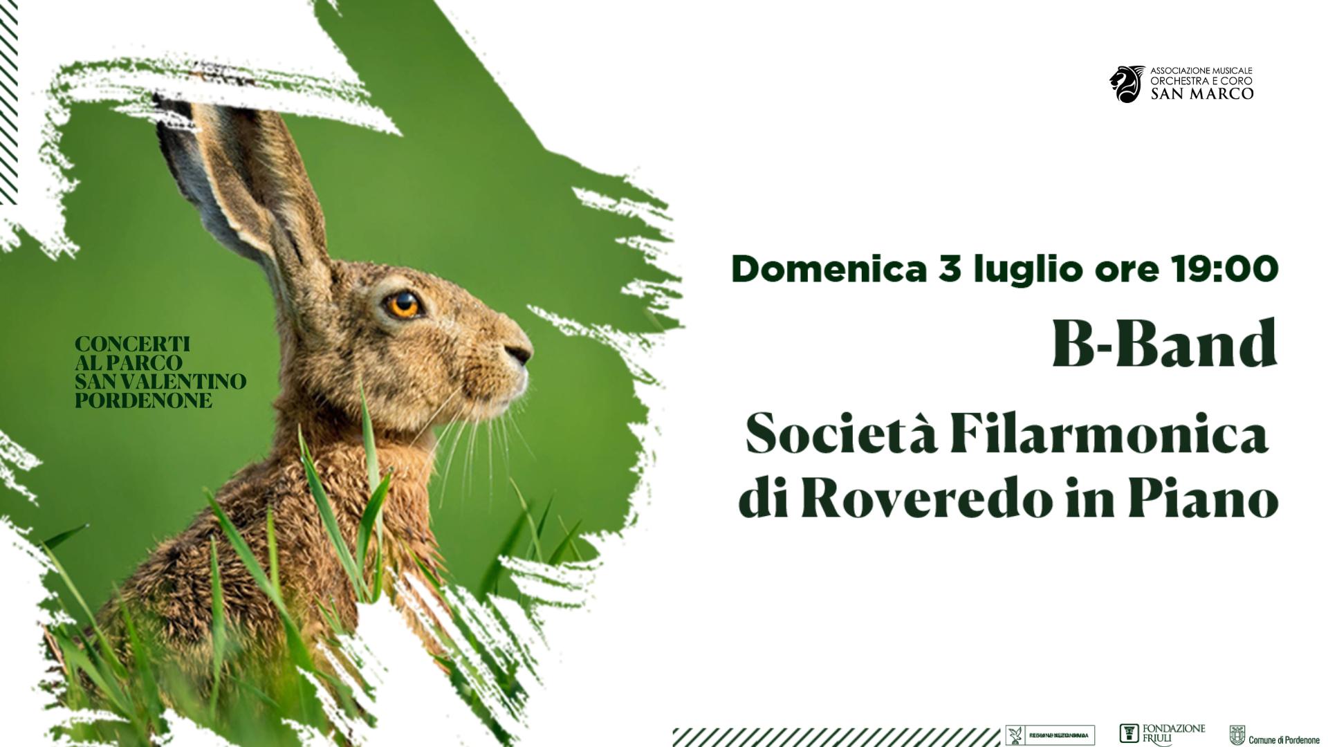 Concerti al Parco, B-Band Società Filarmonica Roveredo in Piano