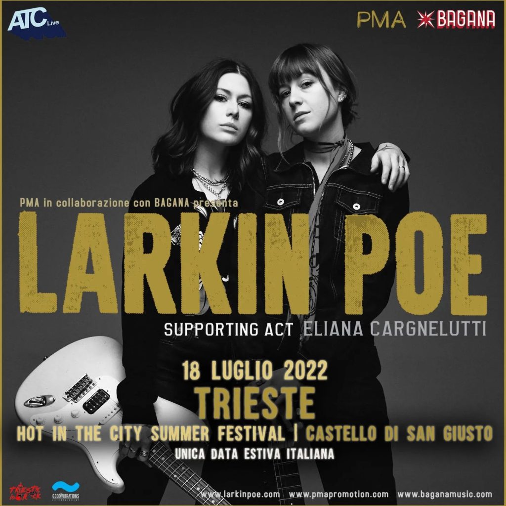 Eliana Cargnelutti opening for Larkin Poe