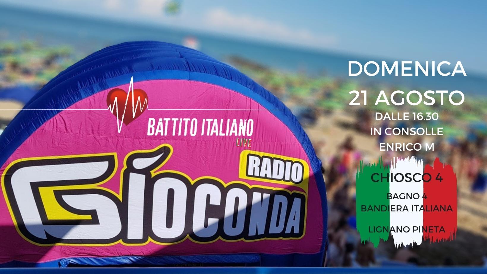 Battito Italiano Live dal Chiosco 4 di Lignano Pineta