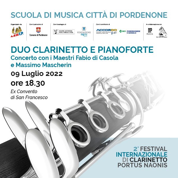 CONCERTO CLARINETTO e PIANOFORTE