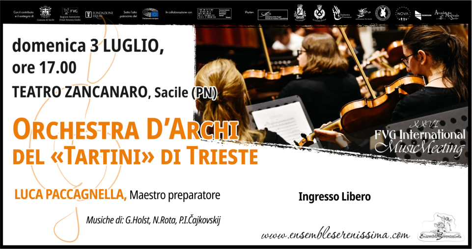 Concerto dell'Orchestra d'Archi del Tartini di Trieste - Concerto dell'Orchestra d'Archi del Tartini di Trieste