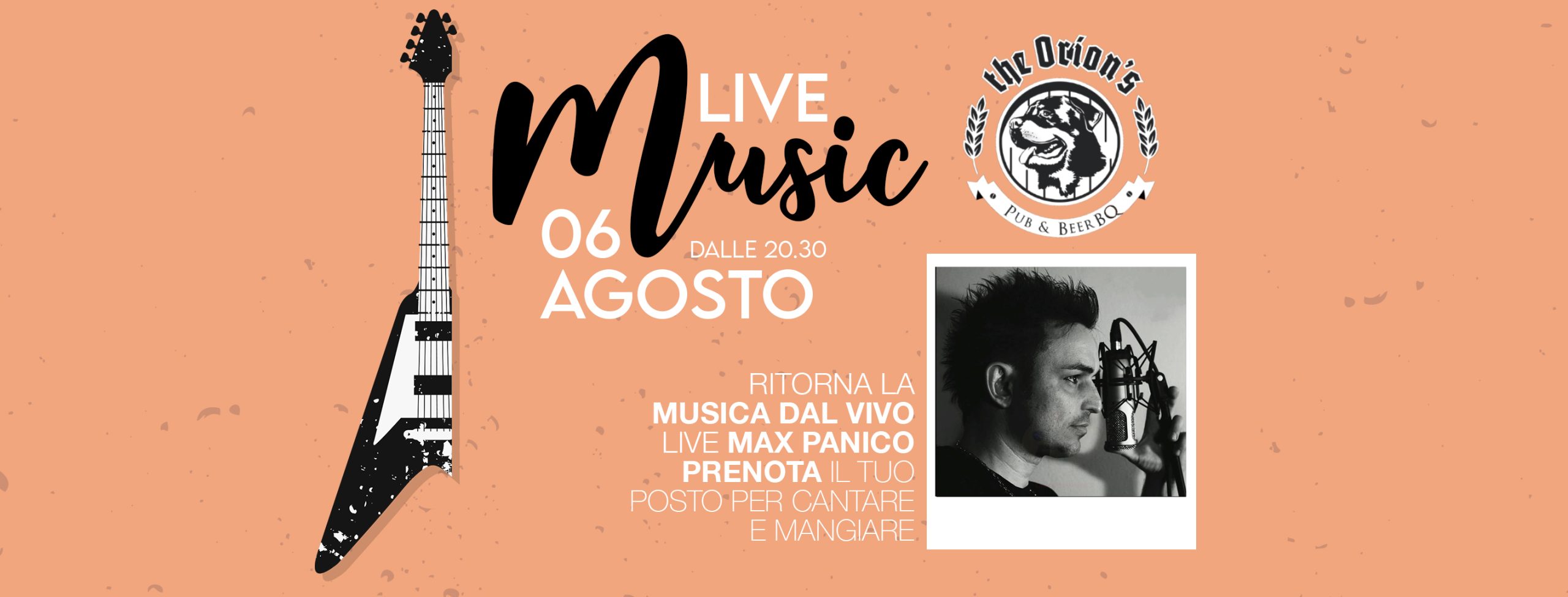 Max panico live, The Orion’s Pub - Pub & Beer BQ, Sevegliano, Udine