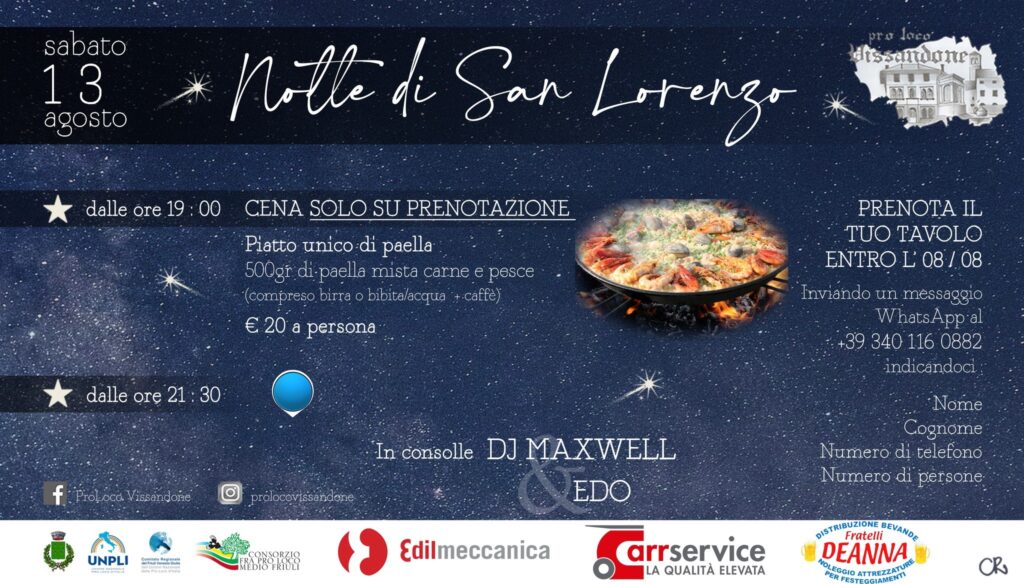 NOTTE DI SAN LORENZO