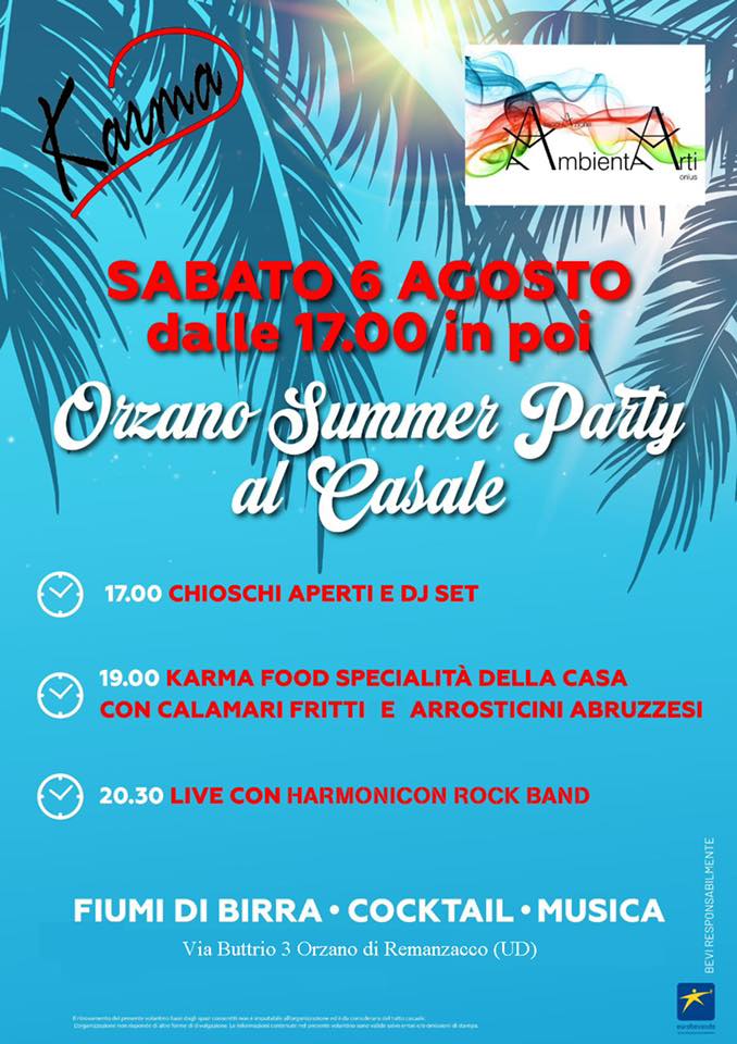 Summer party al casale di Orzano