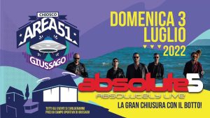 ABSOLUTE5 – LA GRAN CHIUSURA CON IL BOTTO ABSOLUTE5 - LA GRAN CHIUSURA CON IL BOTTO