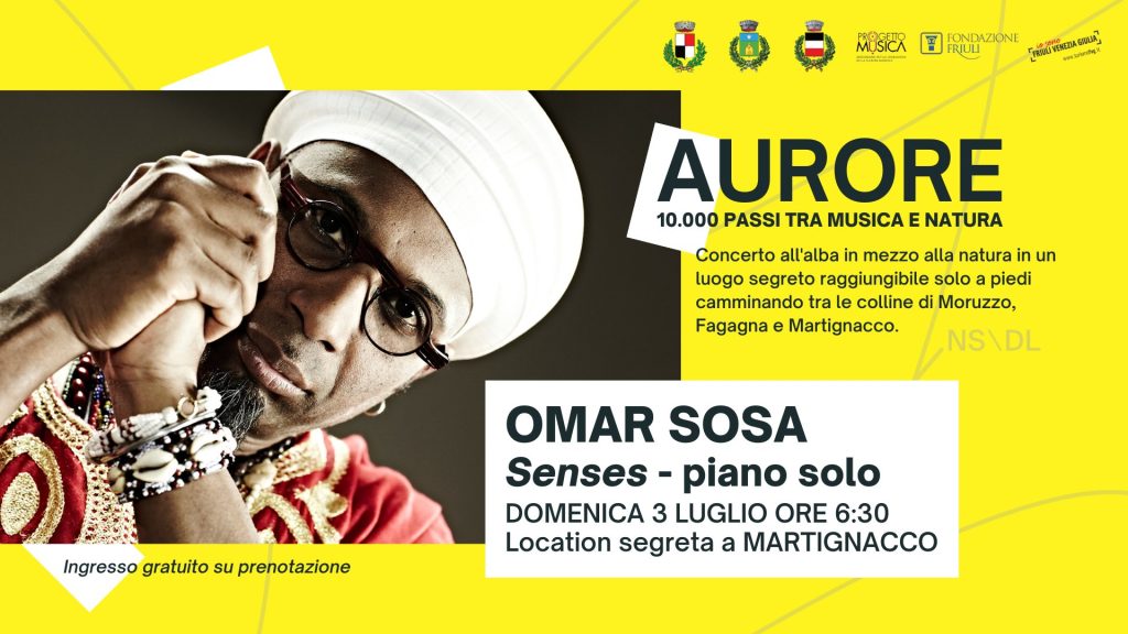 Concerto all'alba: SENSES - Omar Sosa, piano solo - Concerto all'alba, SENSES, Omar Sosa, piano solo