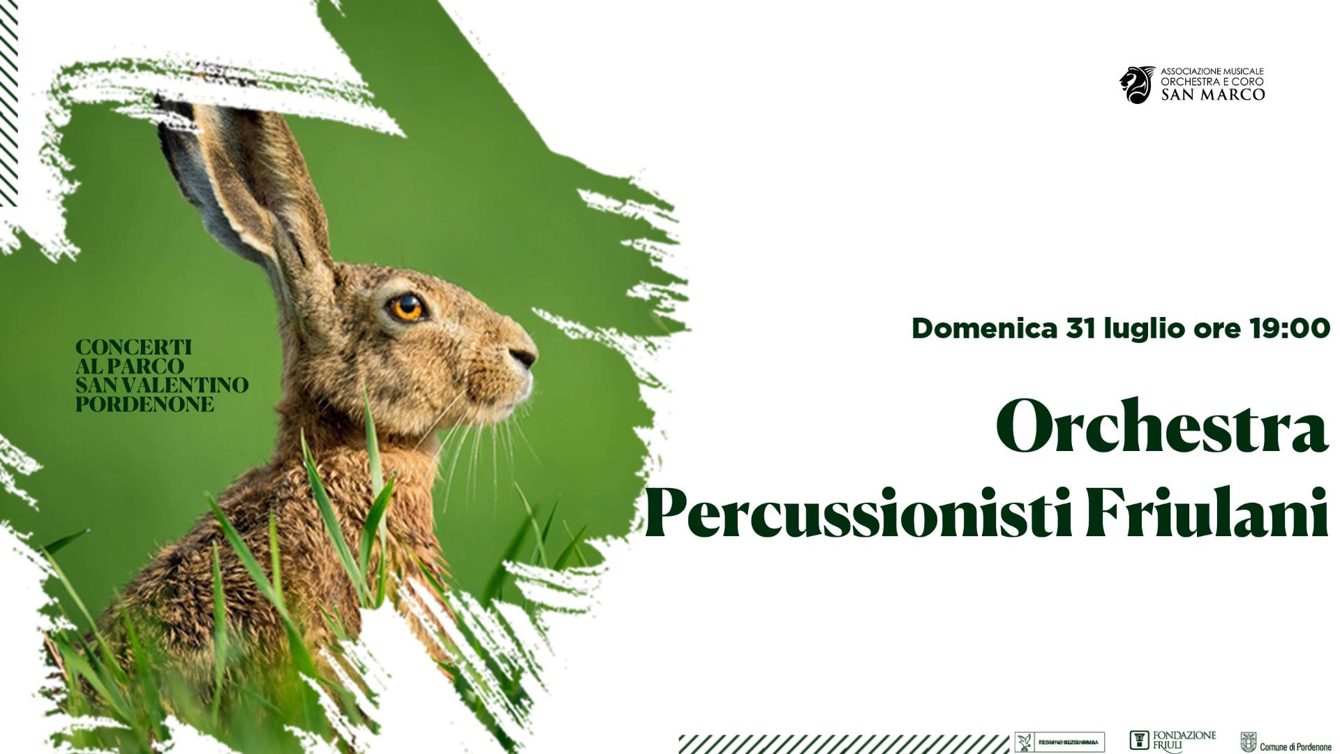 Concerti al Parco, Orchestra Percussionisti Friulani, Pordenone