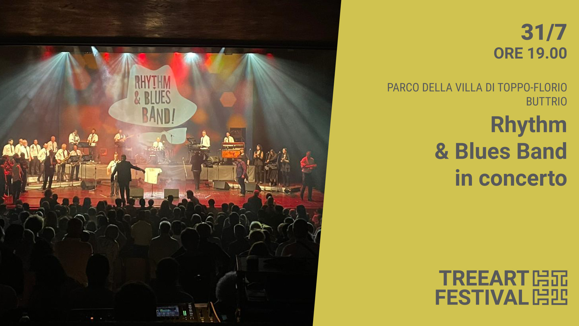 The Rhythm & Blues Band in concerto