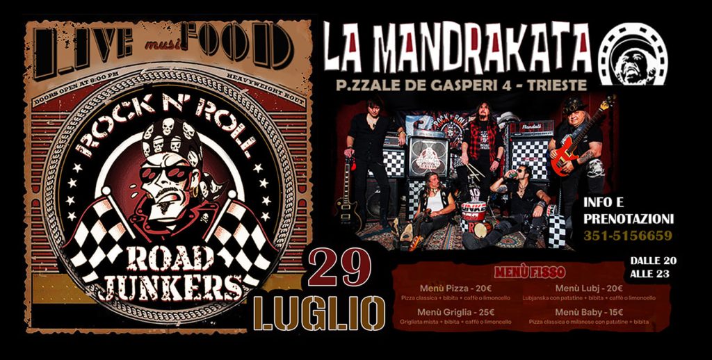 Road Junkers alla Mandrakata