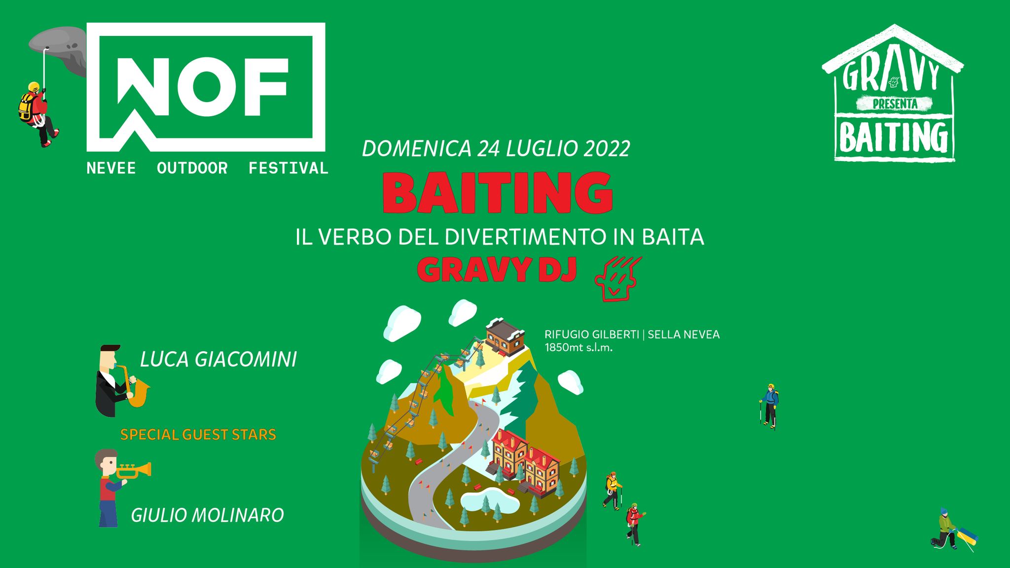 Baiting, Nevee Outdoor Festival 2022, Chiusaforte