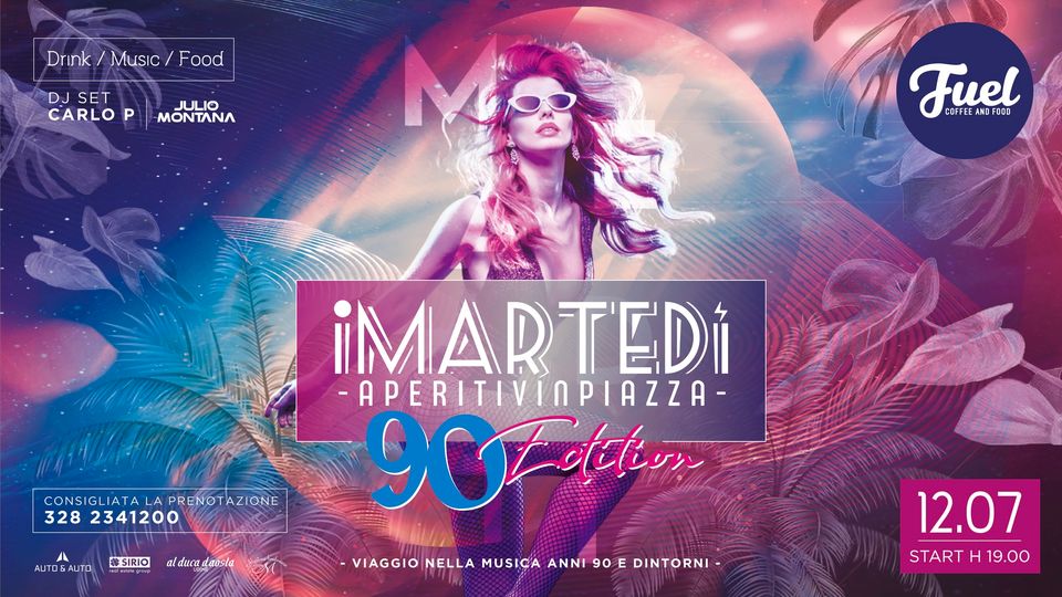 iMartedì, aperitivo open air al Fuel, udine