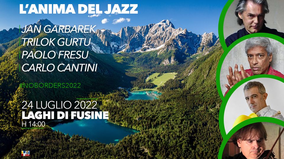 L'ANIMA DEL JAZZ, JAN GARBAREK, TRILOK GURTU, PAOLO FRESU, CARLO CANTINI, Tarvisio