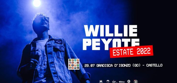 Willie Peyote #estate2022 in concerto, Gradisca d'Isonzo, Onde Mediterranee Festival