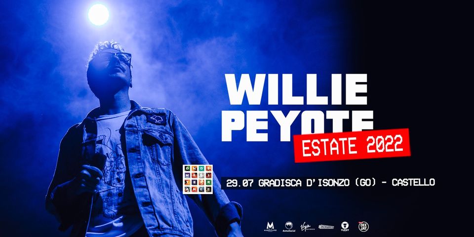 Willie Peyote #estate2022 in concerto, Gradisca d'Isonzo, Onde Mediterranee Festival