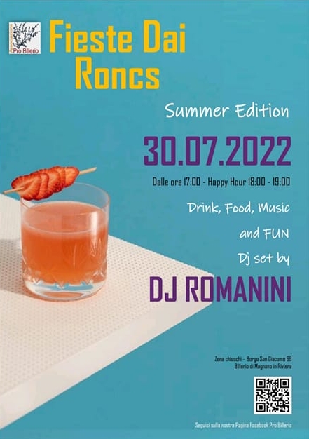 FIESTE DAI RONCS Summer Edition