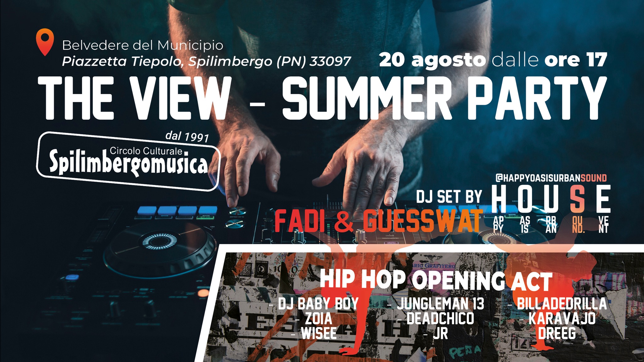 The View - Spilimbergomusica Summer Party