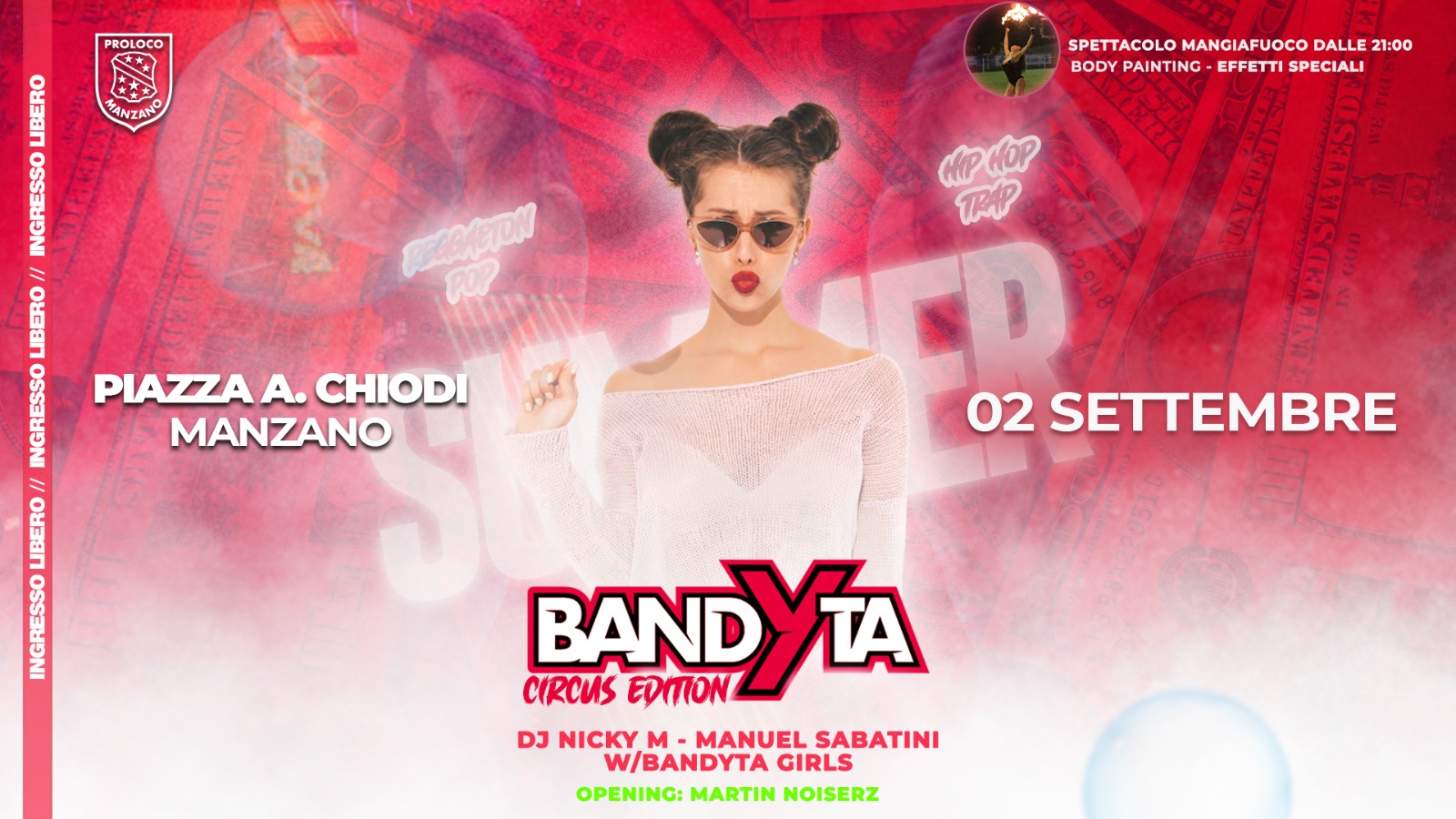 BANDYTA, Circus Edition, Manzano