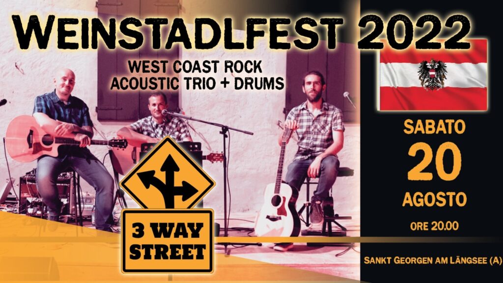 3 Way Street al Weinstadlfest 2022