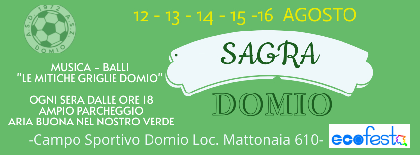 SAGRA DOMIO - EventiFVG.it